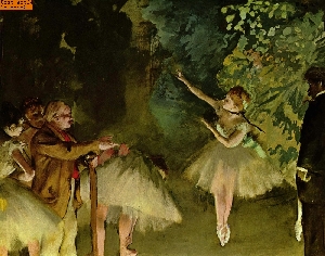 Ballettprobe nach Degas